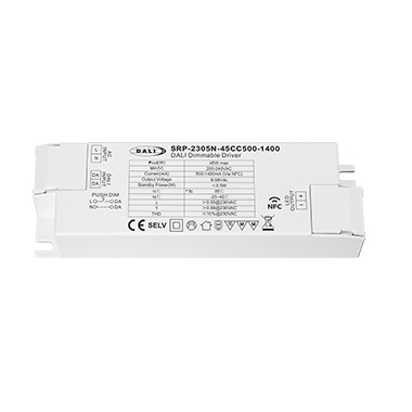 45W 恒流 NFC DALI-2 DT6 調光電源500-1400mA