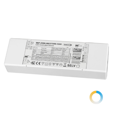 30W恒流 DALI-2 DT8調光調色電源 250-1000mA